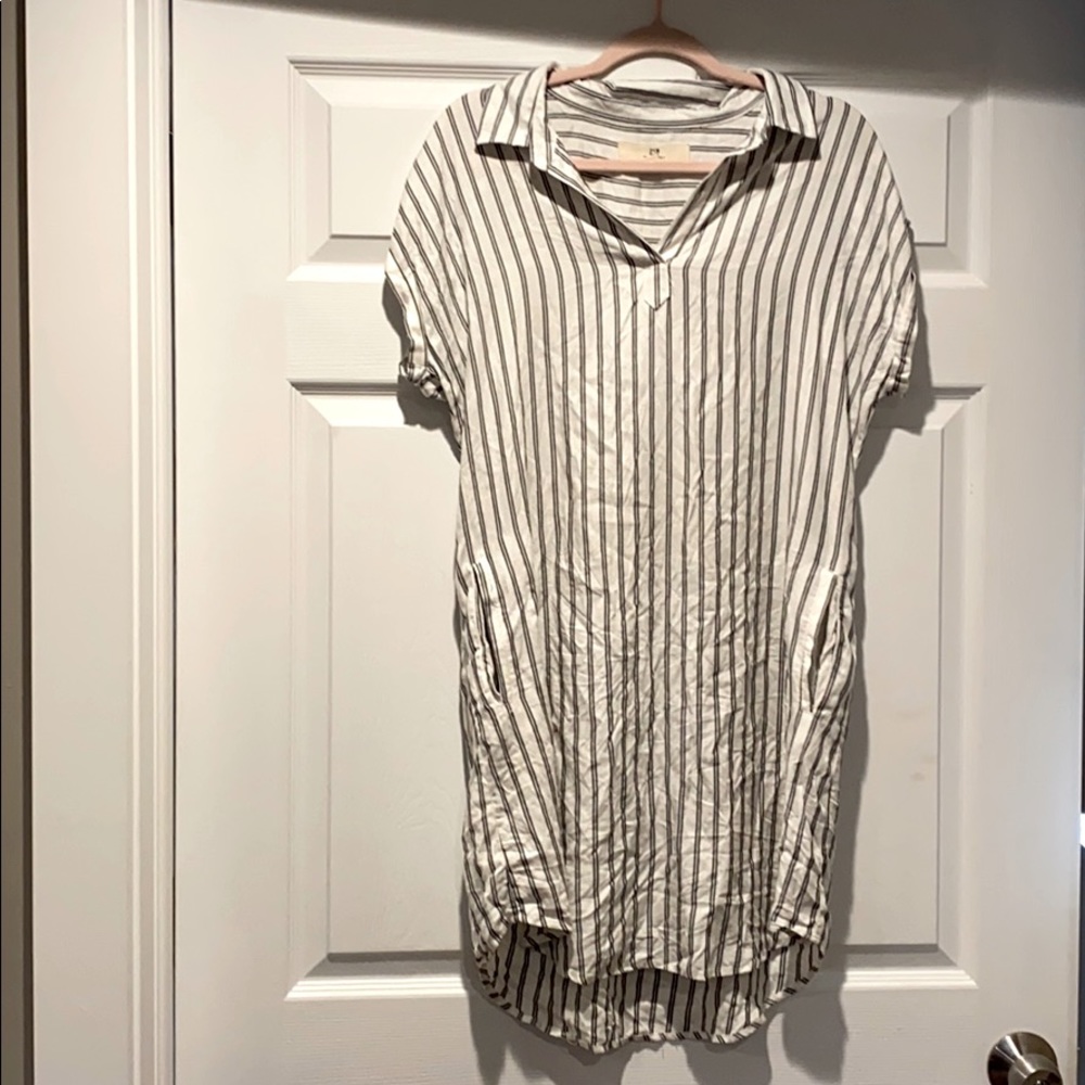 Work causal Shift Dress